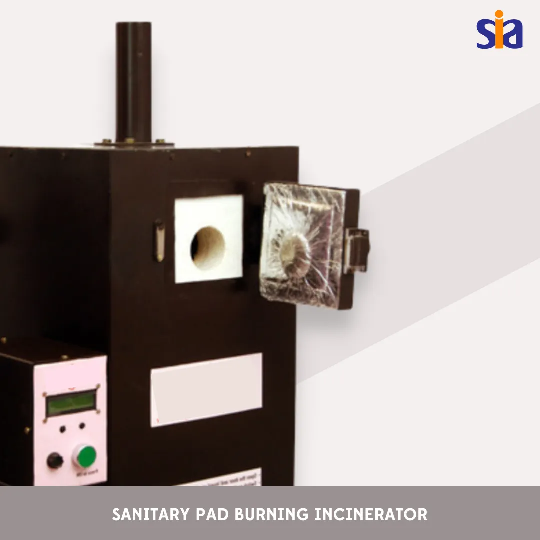 Sanitary Pad Burning Incinerator