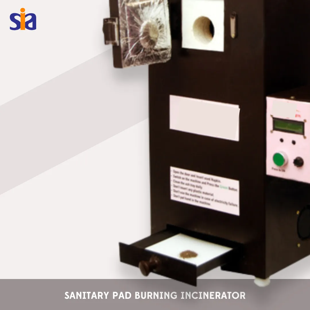 Sanitary Pad Burning Incinerator