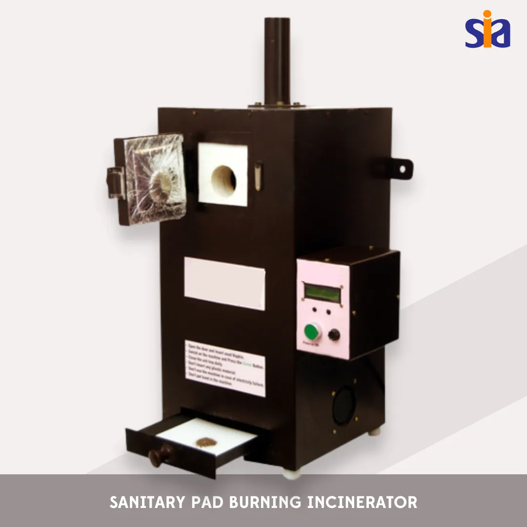 Sanitary Pad Burning Incinerator