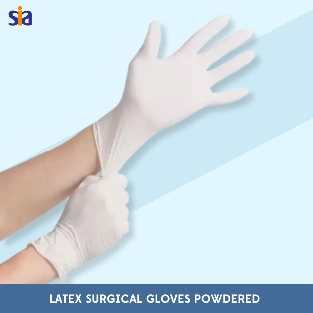 latex Surgical Gloves Powdered